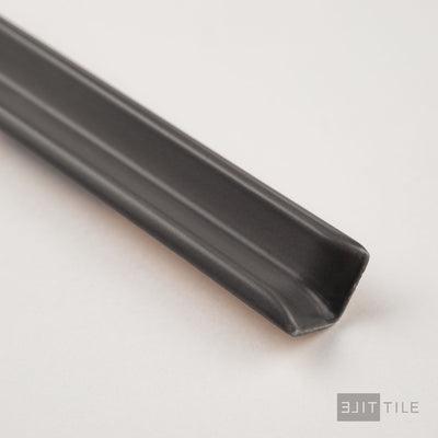 Sanitary Cove Base Inside Corner 1X6 Dark Gray Matte