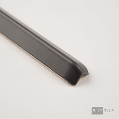 Sanitary Cove Base Outside Corner 1X6 Dark Gray Matte