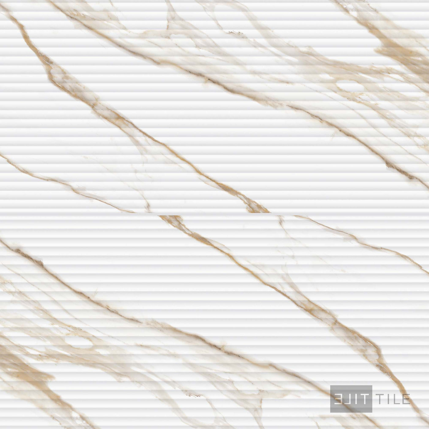 Prestigio 3D Deco 24X48 Calacatta Oro Matte