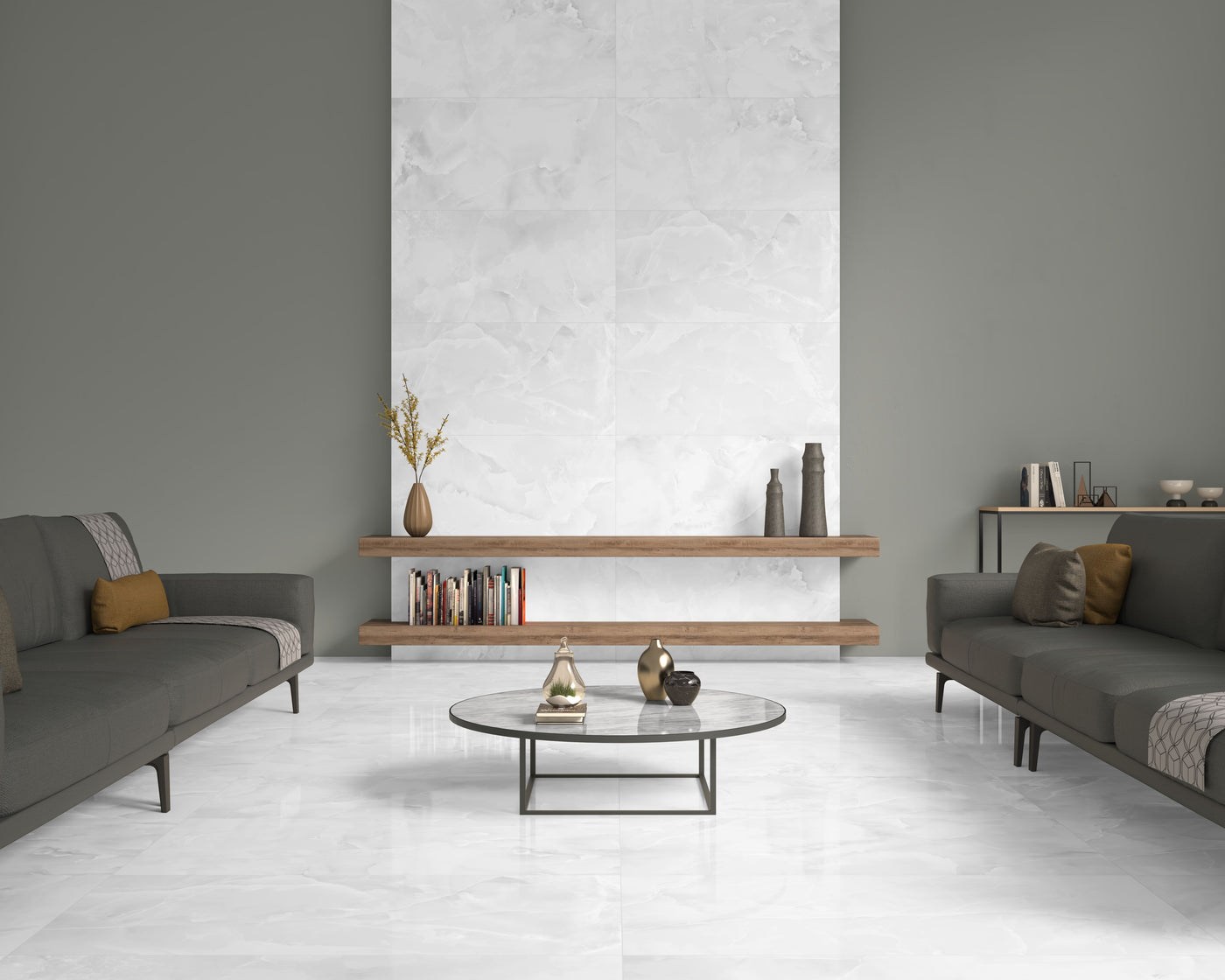 Soller Onyx 48X48 Blanco Polished