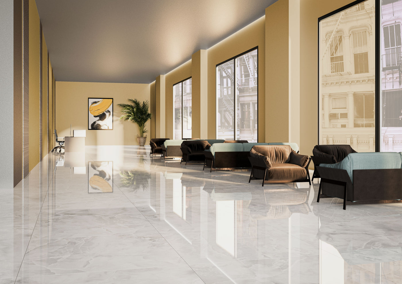 Soller Onyx 48X48 Blanco Polished