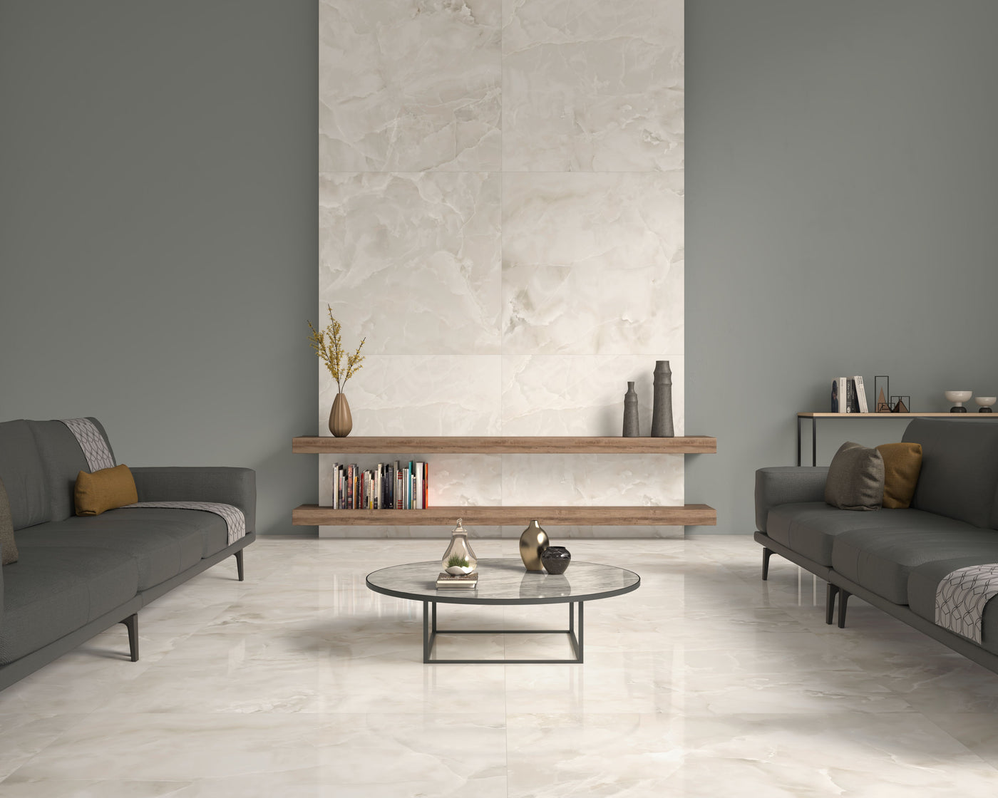 Soller Onyx 48X48 Marfil Polished