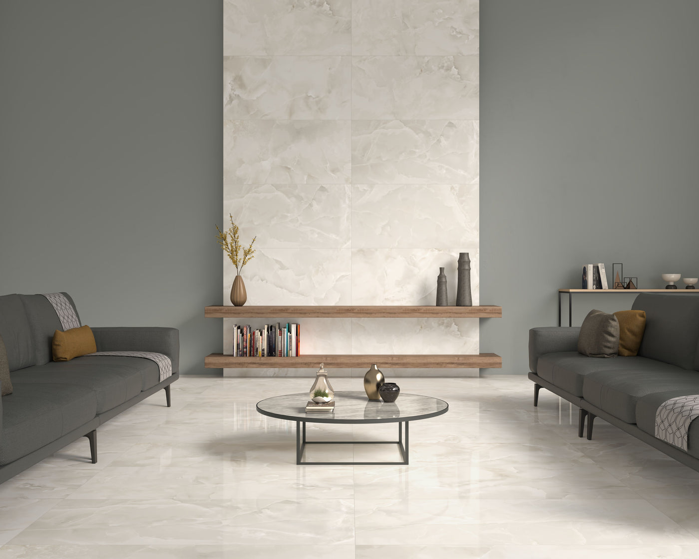 Soller Onyx 48X48 Marfil Polished