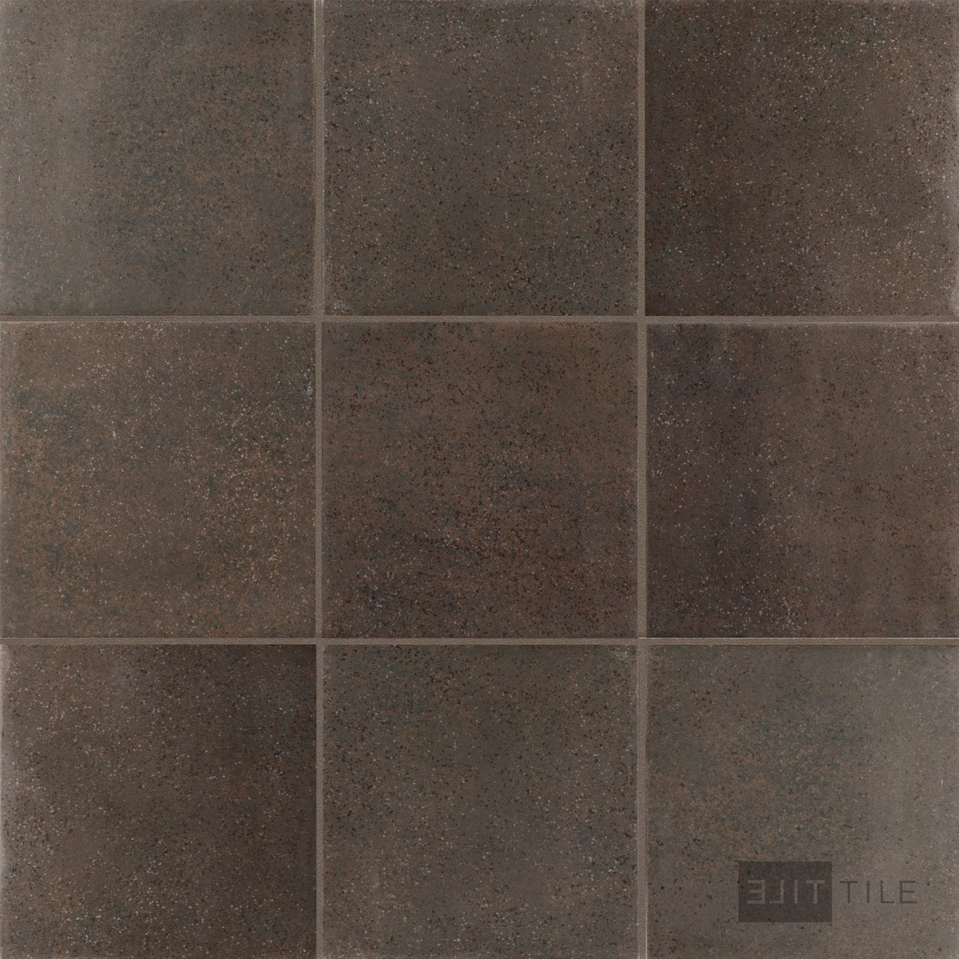 Stage Porcelain Tile 4X4 Brown Natural