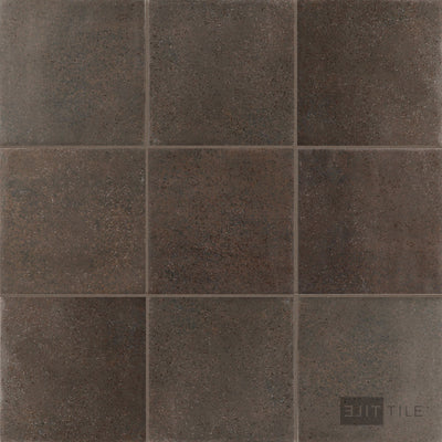 Stage Porcelain Tile 4X4 Brown Natural