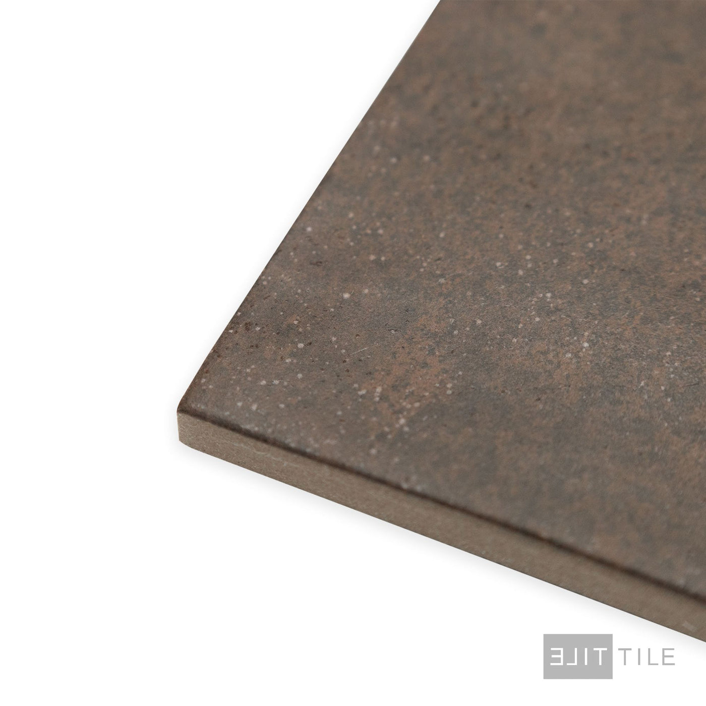 Stage Porcelain Tile 4X4 Brown Natural