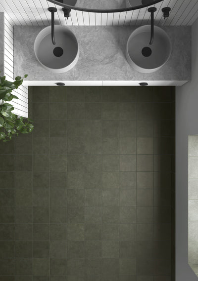 Stage Porcelain Tile 4X4 Forest Natural