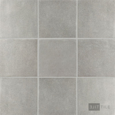 Stage Porcelain Tile 4X4 Grey Natural