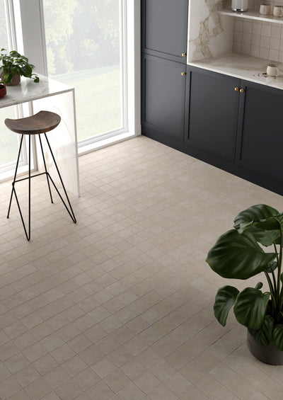 Stage Porcelain Tile 4X4 Taupe Natural