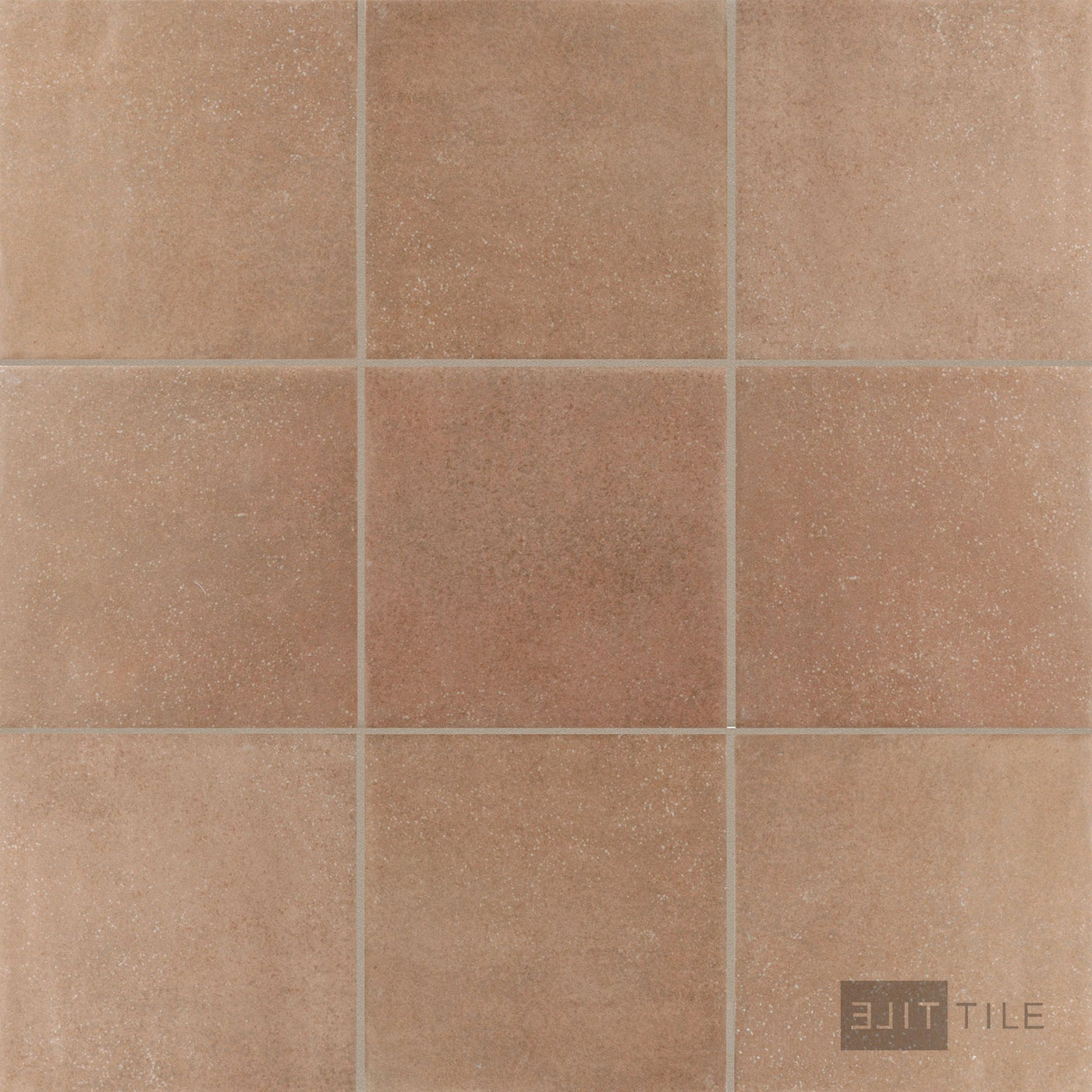 Stage Porcelain Tile 4X4 Terracotta Natural