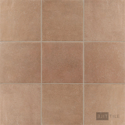 Stage Porcelain Tile 4X4 Terracotta Natural
