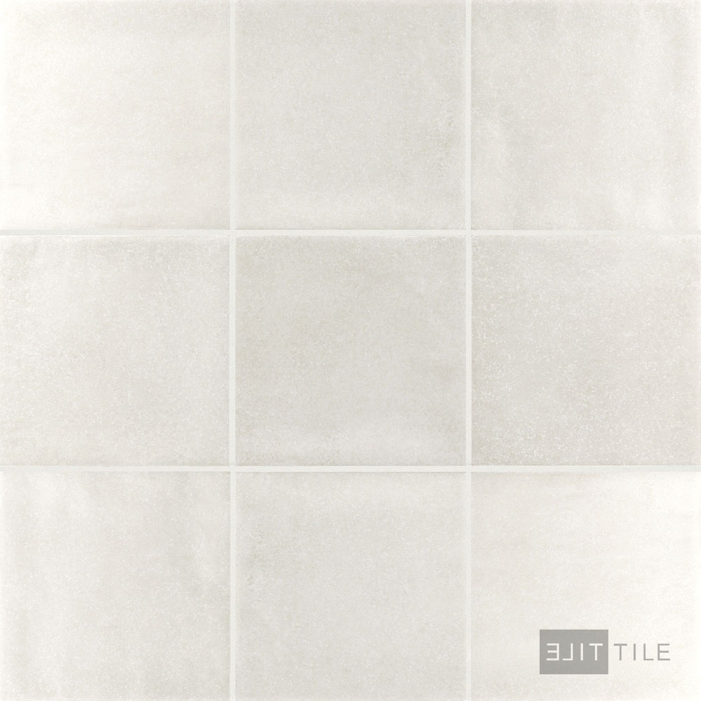 Stage Porcelain Tile 4X4 White Natural