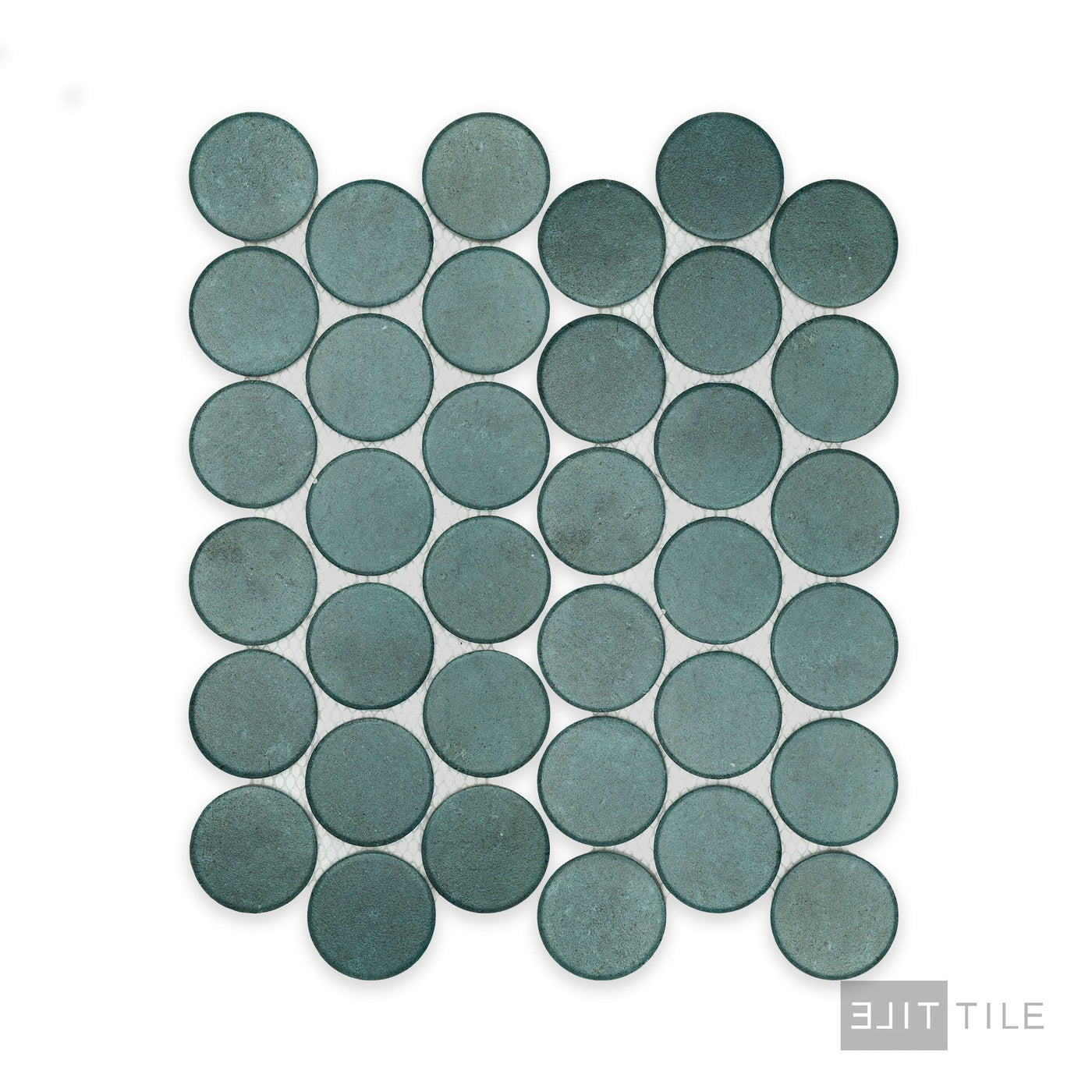 Stage Penny Round 2X2 Denim Natural