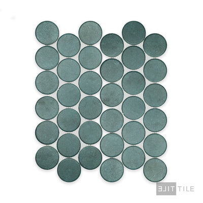 Stage Penny Round 2X2 Denim Natural