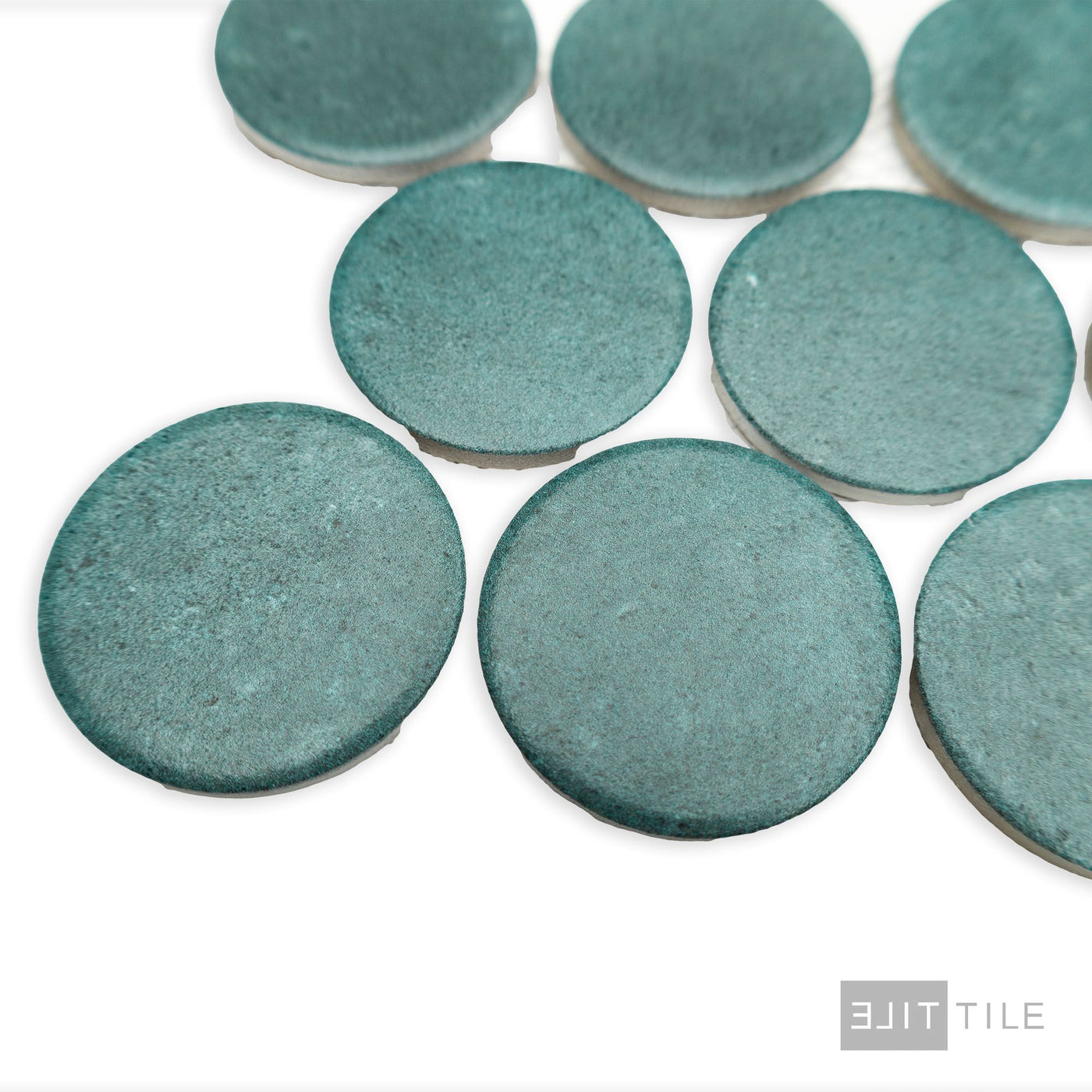 Stage Penny Round 2X2 Denim Natural