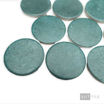 Stage Penny Round 2X2 Denim Natural