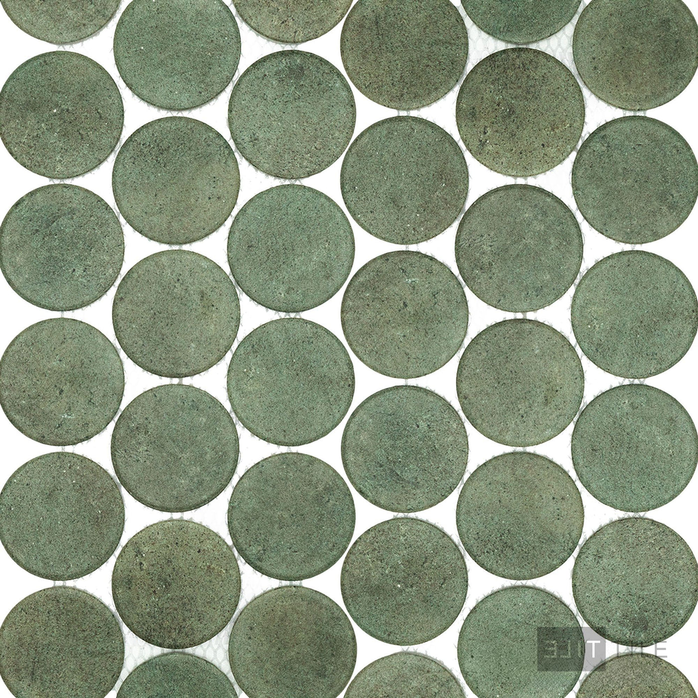 Stage Penny Round 2X2 Forest Natural