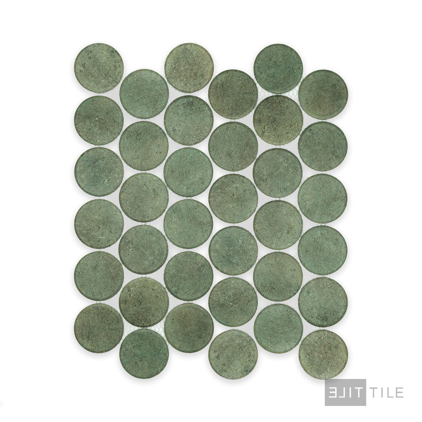 Stage Penny Round 2X2 Forest Natural