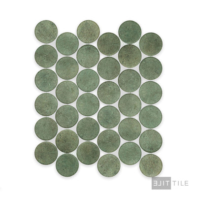 Stage Penny Round 2X2 Forest Natural