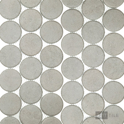 Stage Penny Round 2X2 Grey Natural