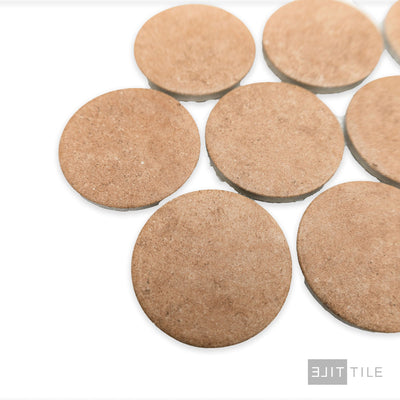 Stage Penny Round 2X2 Terracotta Natural