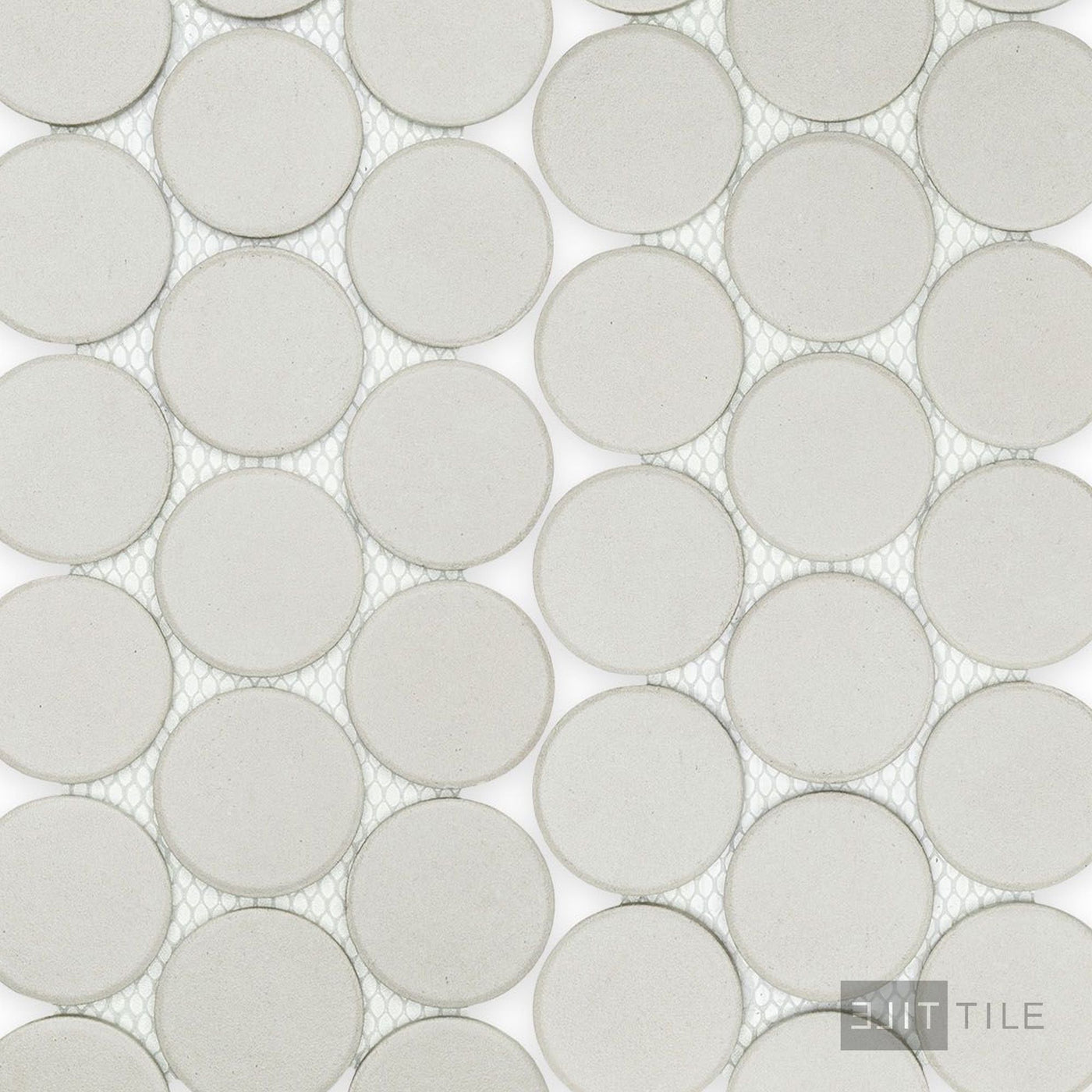 Stage Penny Round 2X2 White Natural