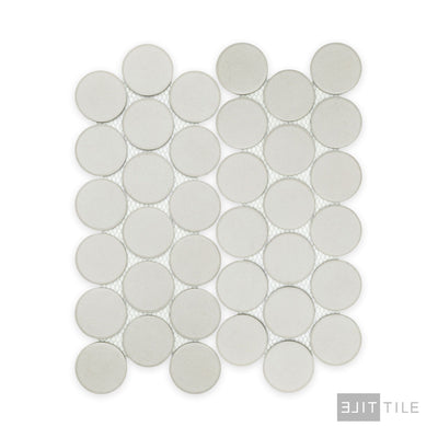 Stage Penny Round 2X2 White Natural