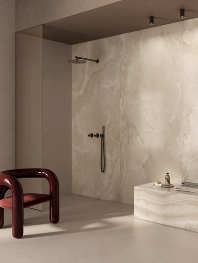 Venus 3D Crosscut 48X48 Amber Honed