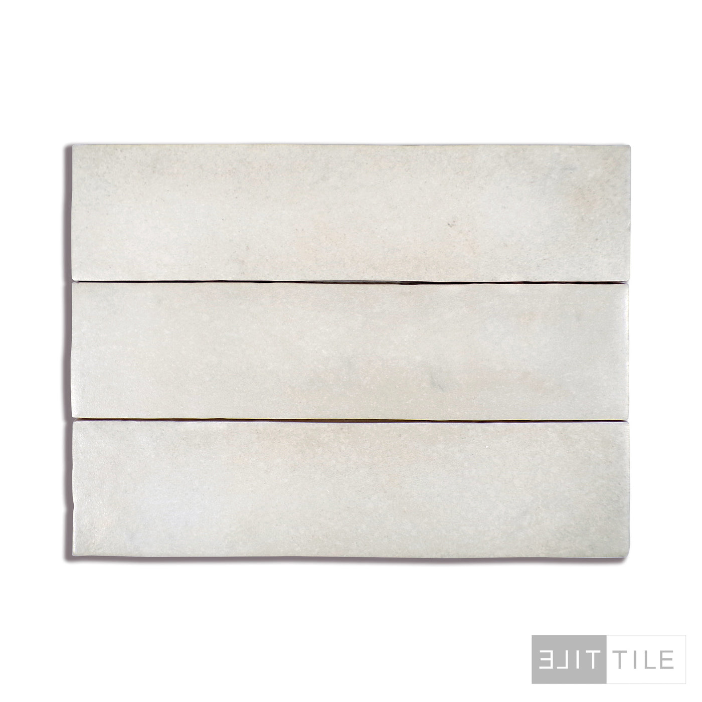 MAKOTO CERAMIC WALL TILE MATTE 2.5X10 KUMO GREY MATTE PRIMARY SHOT