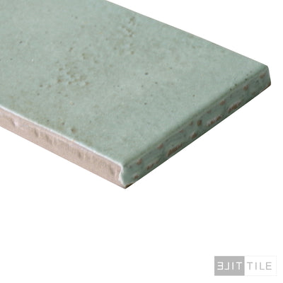 CELINE FIELD TILE MATTE 2X6 SAGE MATTE PRIMARY ANGLE SHOT