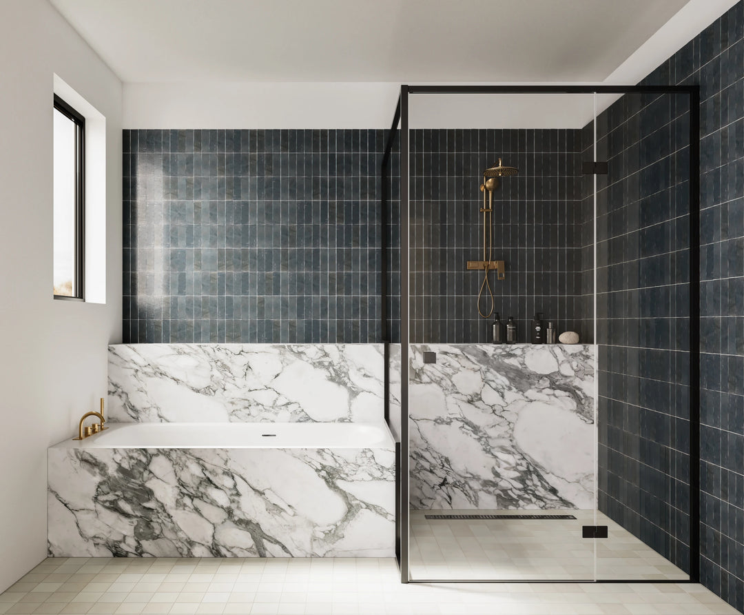 Celine Porcelain Tile 4X4 White Matte – Elit Tile