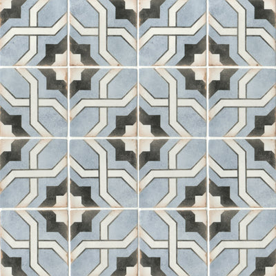 Casablanca Glazed Ceramic Field Tile 5X5 Attia Matte