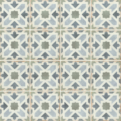 Casablanca Glazed Ceramic Field Tile 5X5 Kenzi Matte