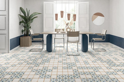 Casablanca Glazed Ceramic Field Tile 5X5 Kenzi Matte