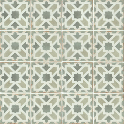 Casablanca Glazed Ceramic Field Tile 5X5 Malik Matte