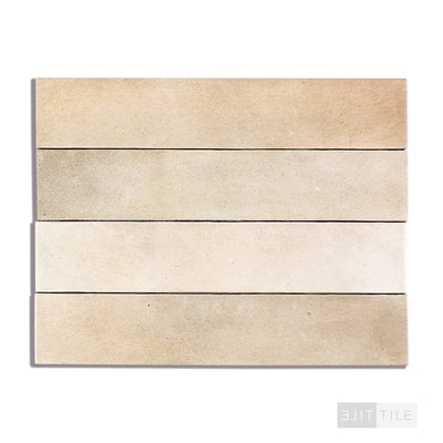 Celine Glazed Porcelain Field Tile 2.5X12 Taupe Matte