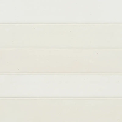 Celine Glazed Porcelain Field Tile 2.5X12 White Matte