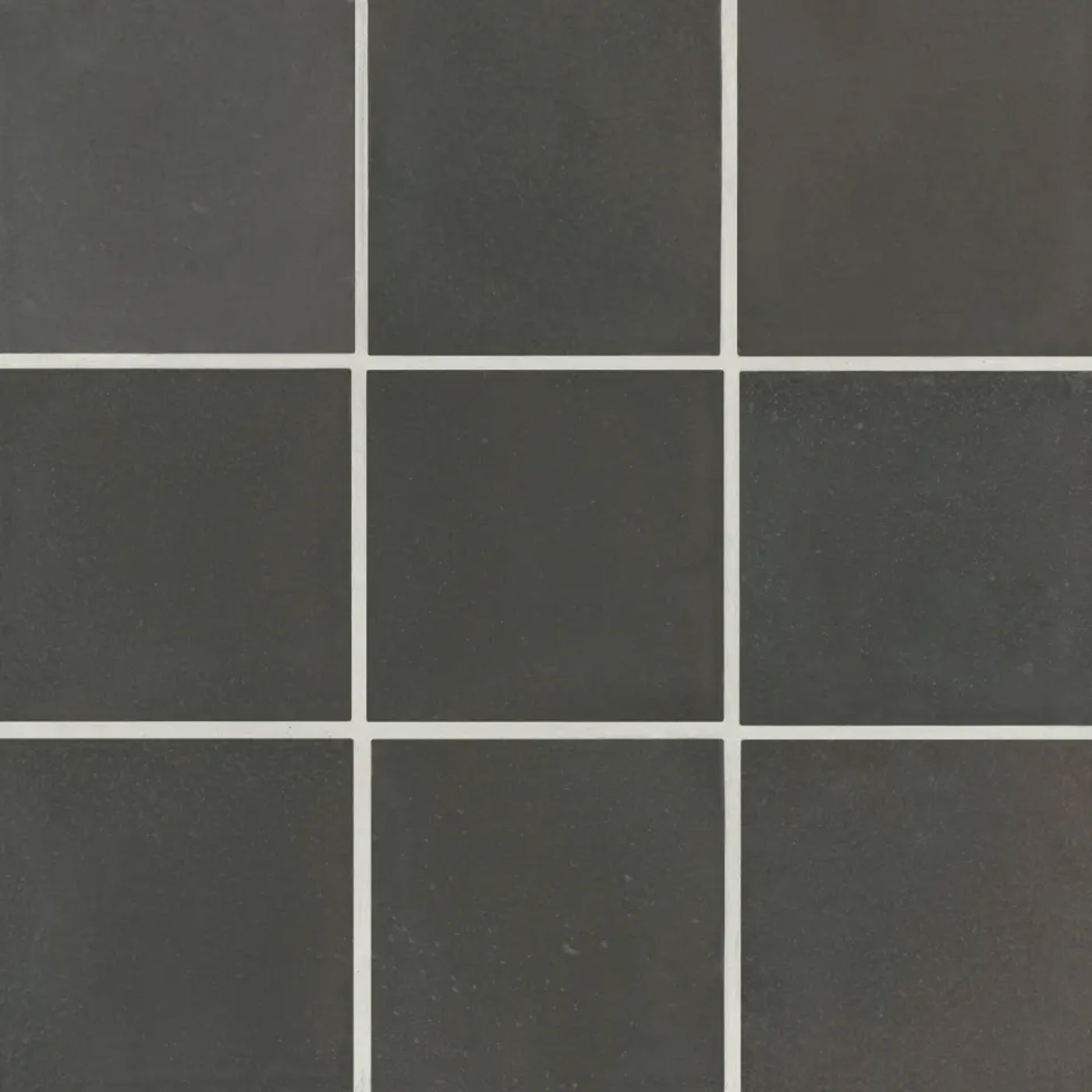 Celine Glazed Porcelain Field Tile 4X4 Black Matte