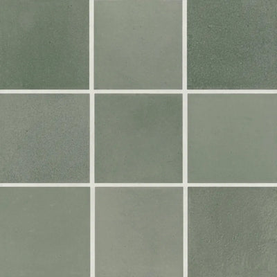 Celine Glazed Porcelain Field Tile 4X4 Sage Matte