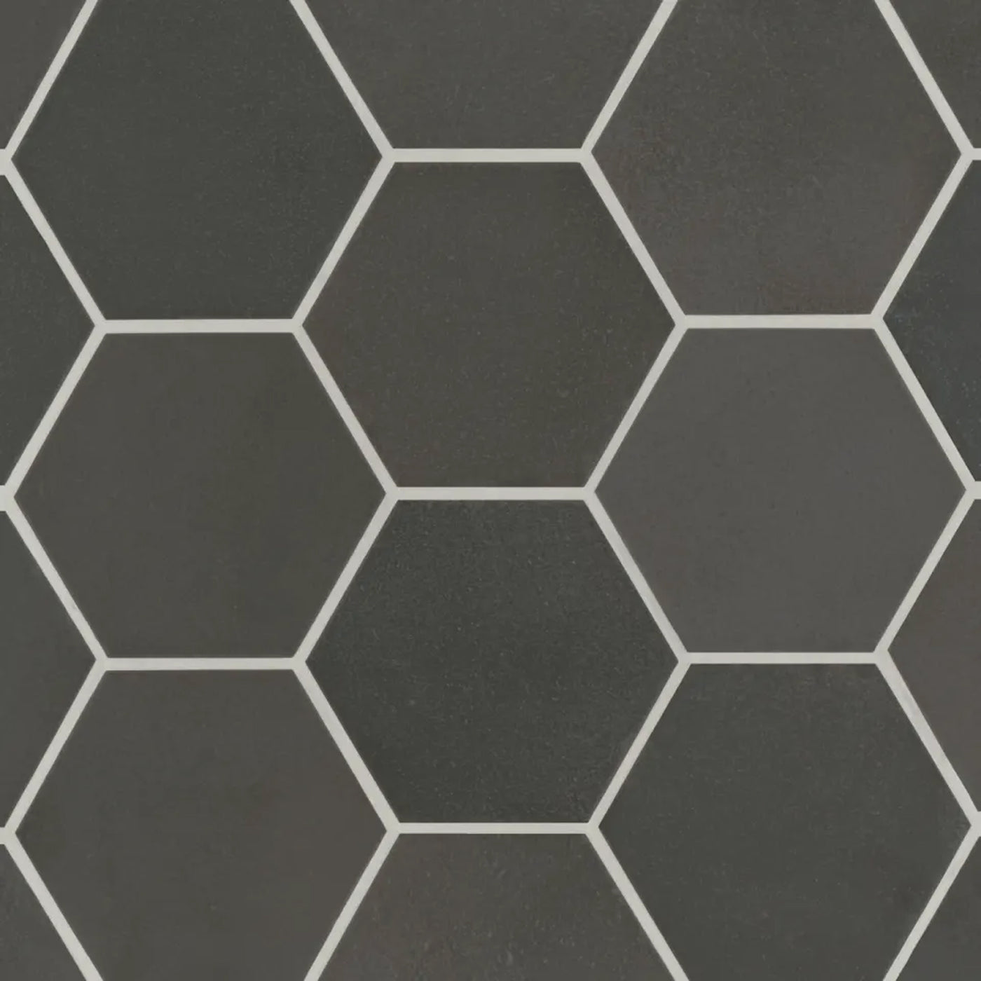 Celine Glazed Porcelain Field Tile 4.5X4 Black Matte