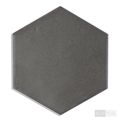 Celine Glazed Porcelain Field Tile 4.5X4 Black Matte