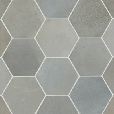 Celine Glazed Porcelain Field Tile 4.5X4 Blue Matte