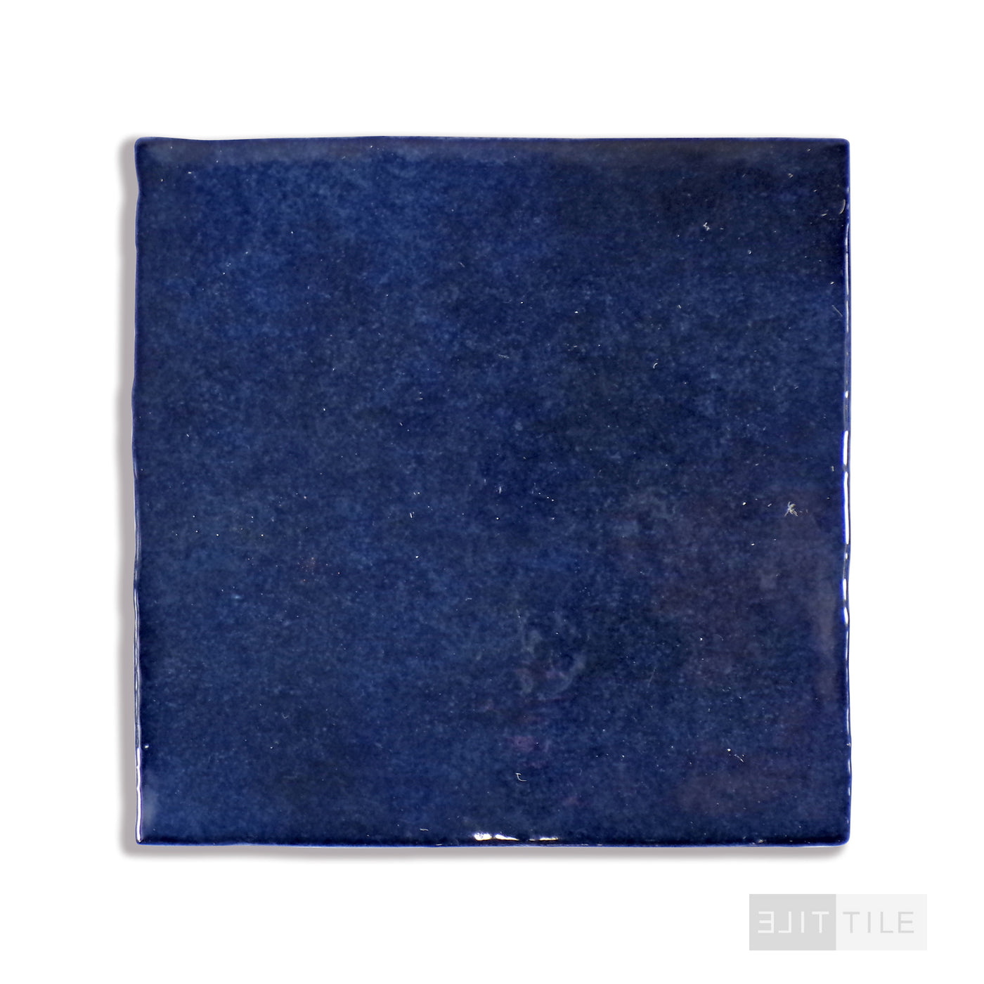 Cloe Glazed Ceramic Field Tile 5X5 Blue Gloss