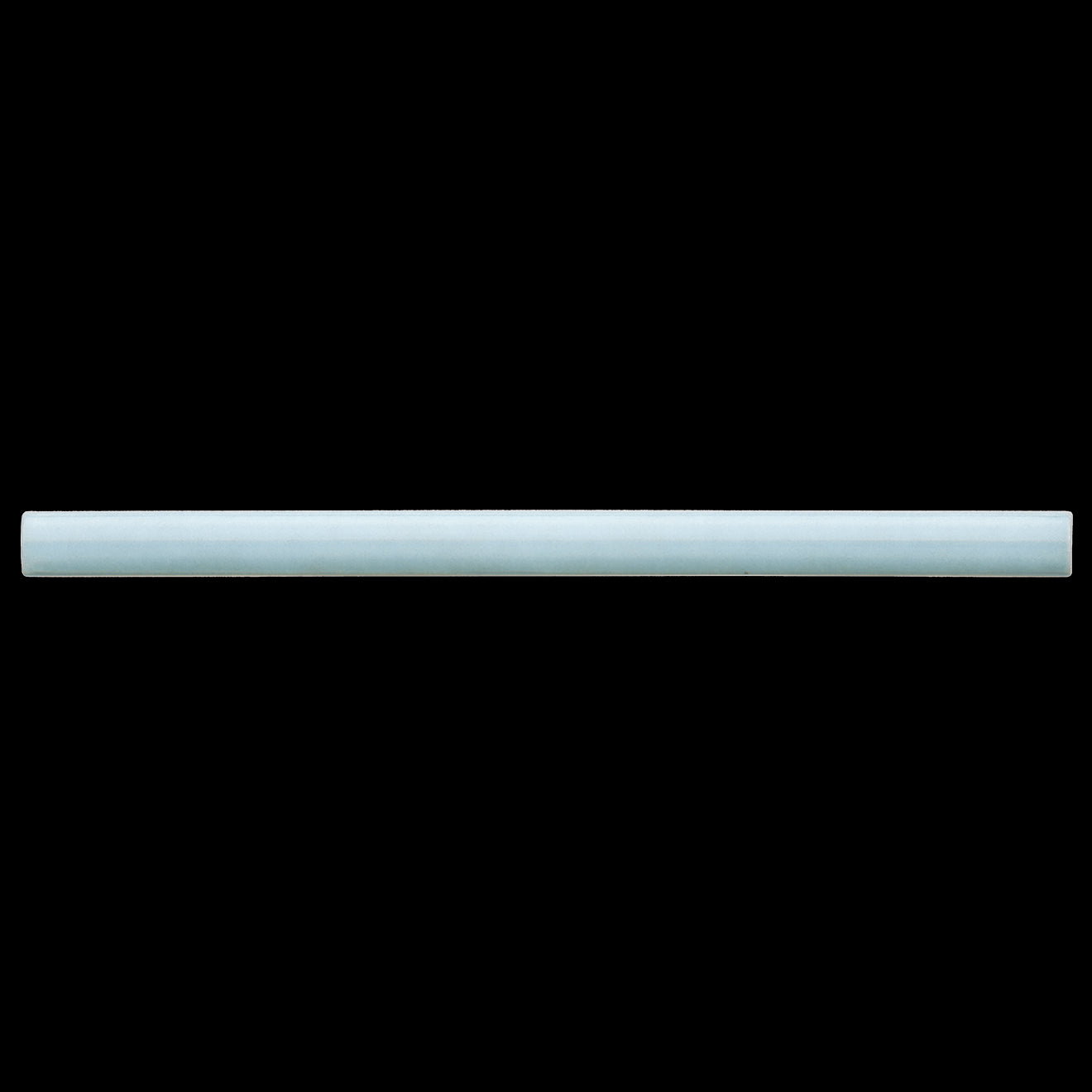 Cloe Glazed Ceramic Miter Edge Jolly 1/2X8 Baby Blue Gloss