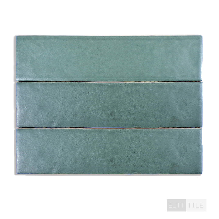 Makoto Ceramic Field Tile 2.5X10 Midori Green Matte – Elit Tile