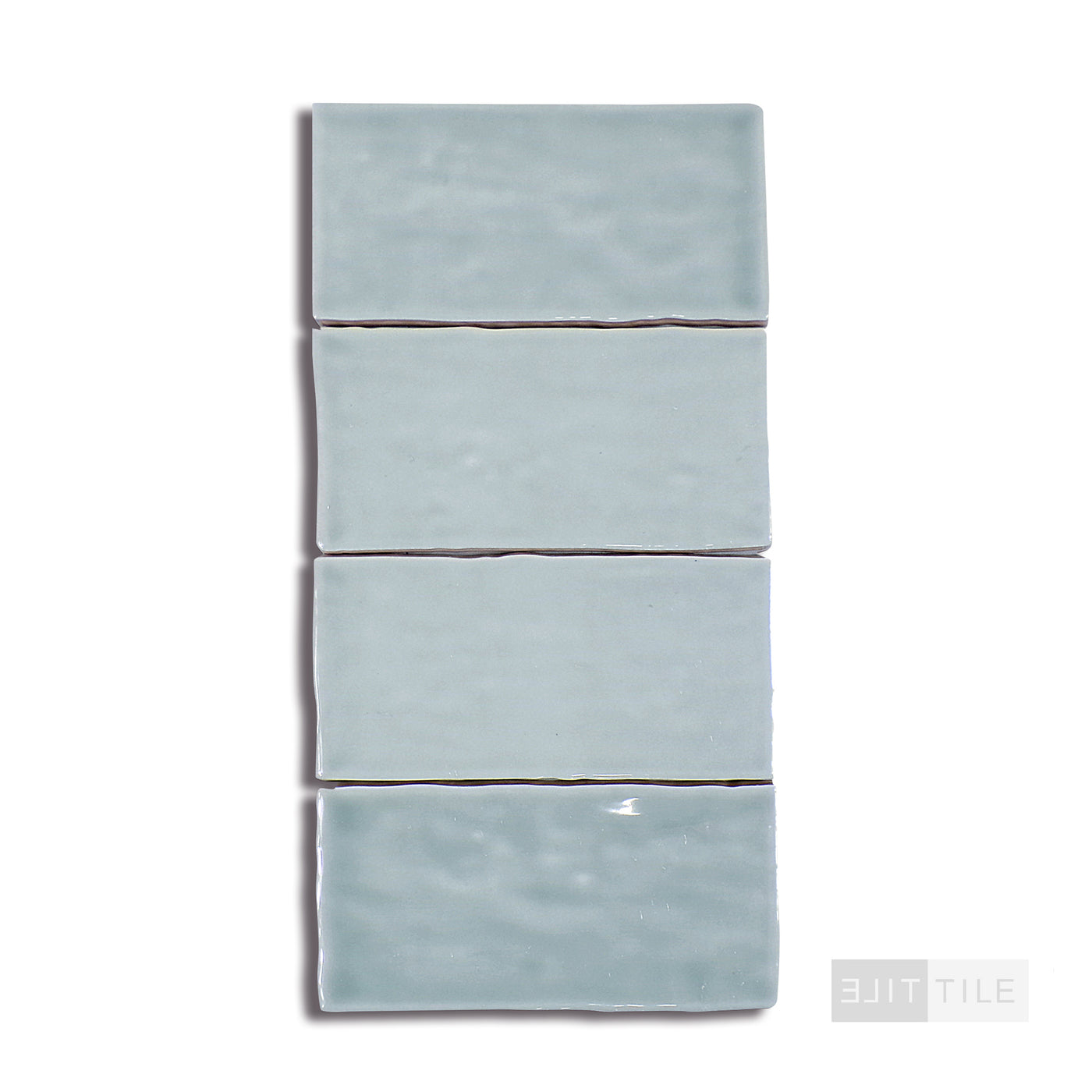 Marin Glazed Ceramic Field Tile 2.5X5 Aloe Green Gloss