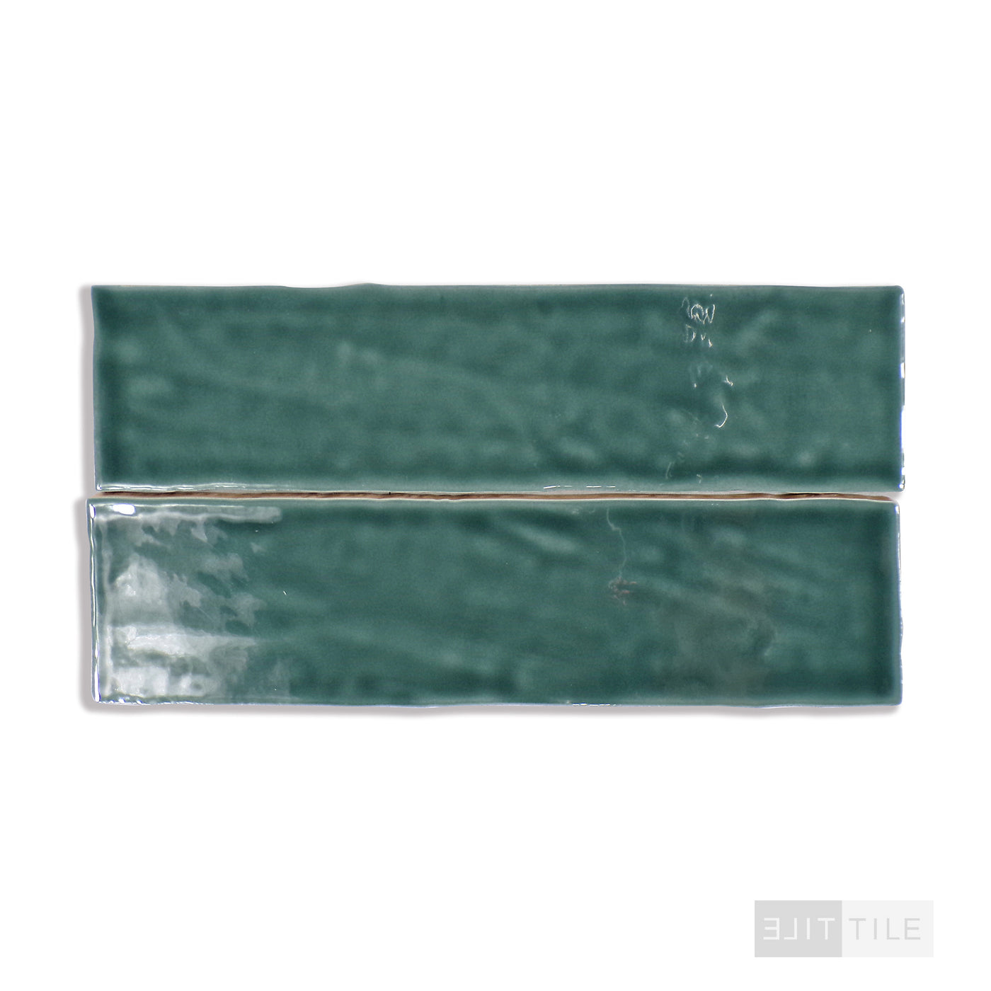 Marin Glazed Ceramic Field Tile 2.5X10 Ocean Teal Gloss