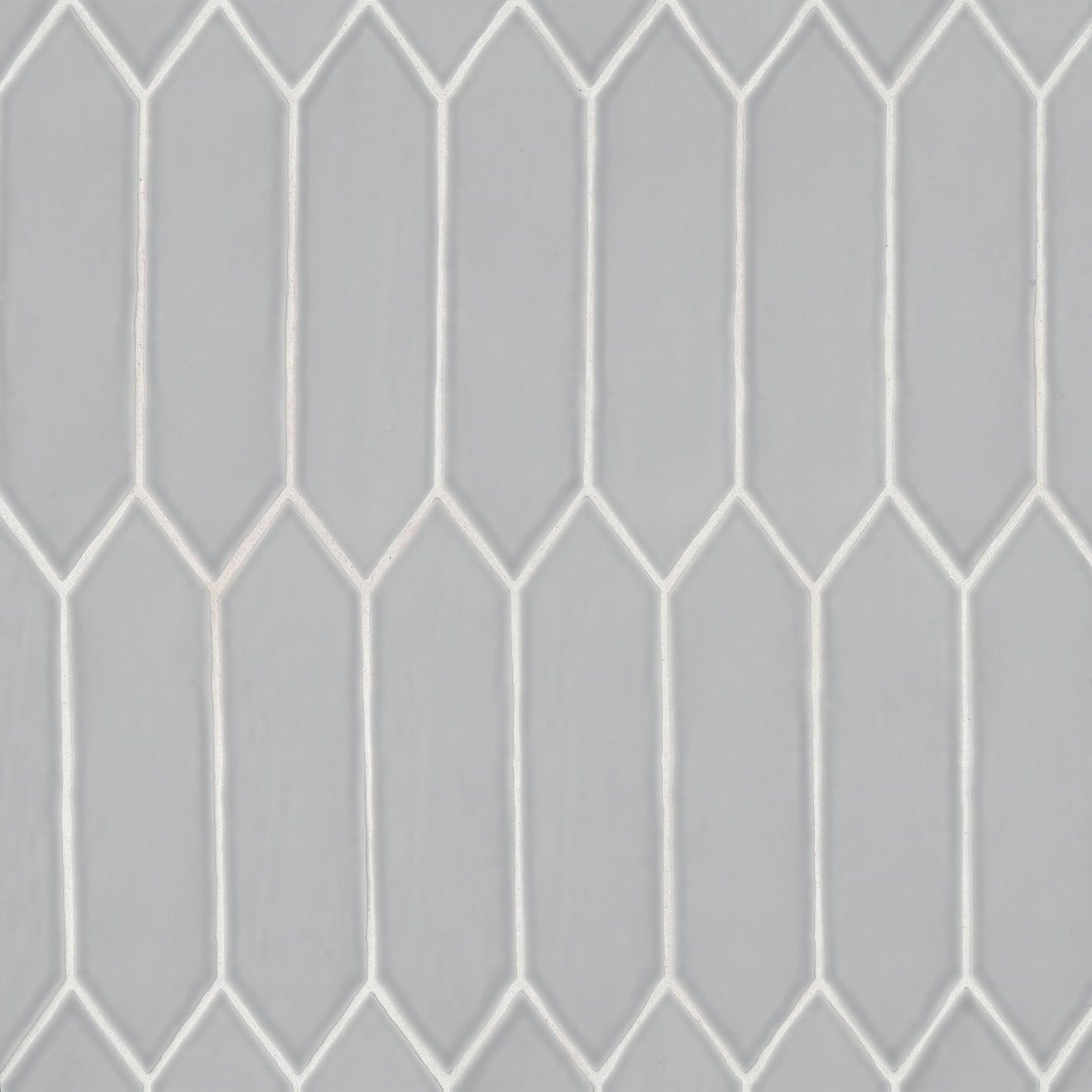 Reine Glazed Ceramic Field Tile 3X12 Grey Matte