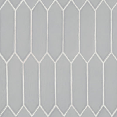 Reine Glazed Ceramic Field Tile 3X12 Grey Matte