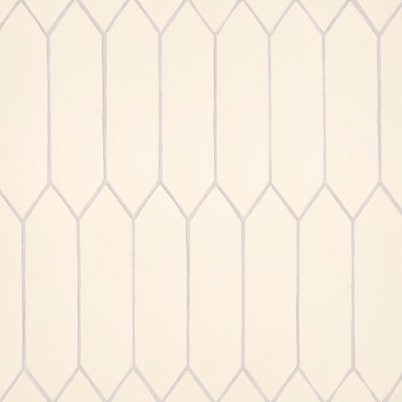 Reine Glazed Ceramic Field Tile 3X12 Ivory Matte